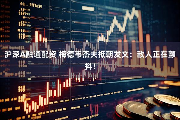 沪深A融通配资 梅德韦杰夫抵朝发文：敌人正在颤抖！